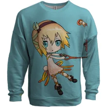 3D свитшот Anime girl. Umbrella