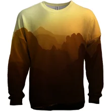3D свитшот Mountains sunset