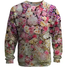 3D свитшот Small flowers pattern 2