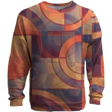 3D світшот Geometric pattern