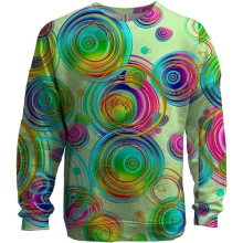 3D світшот Rainbow circles on the water