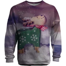 3D свитшот Winter deer