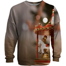 3D свитшот Christmas carousel
