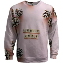 3D світшот Merry Christmas 2