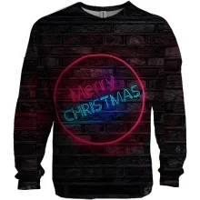 3D свитшот Merry Christmas 3