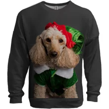 3D свитшот New Year dog 2