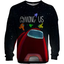 3D свитшот Among us Космос
