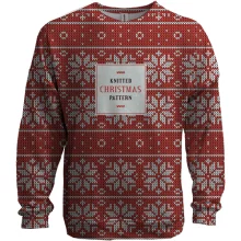 3D свитшот Christmas pattern