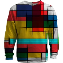 3D світшот Abstraction. 3