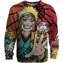 3D свитшот Naruto on the beach