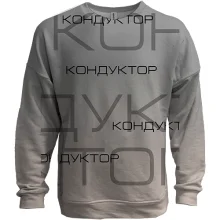 3D світшот для кондуктора