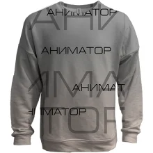 3D свитшот для аниматоров