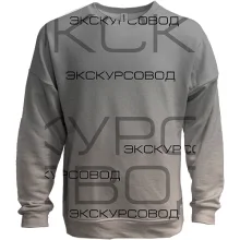 3D свитшот для экскурсовода