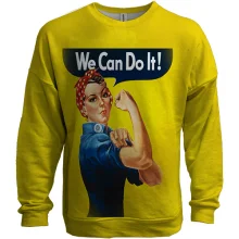 3D свитшот We Can Do It (постер)