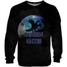 3D свитшот Dungeon Master с драконом