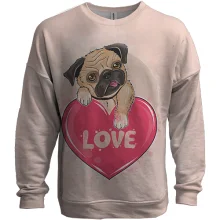 3D свитшот Love dog