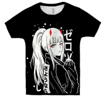 Дитяча 3D футболка Darling in the Franxx: Zero Two