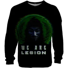 3D світшот "Anonymus: We are legion"