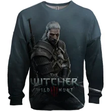 3D свитшот Witcher: Wild Hunt
