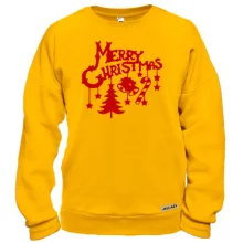 Свитшот с надписью "Merry Christmas"