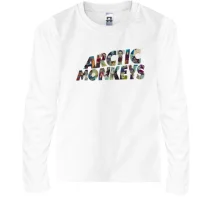Детский лонгслив Arctic monkeys (коллаж)