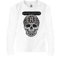 Детский лонгслив Architects (череп)