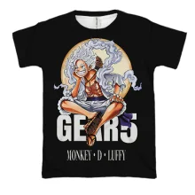 3D футболка Monkey D Luffy 5 Gear