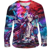 Мужской 3D лонгслив No Game No Life