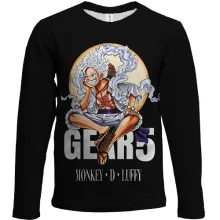 Детский 3D лонгслив Monkey D Luffy 5 Gear