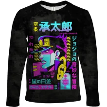 Детский 3D лонгслив Jotaro Kujo JoJo