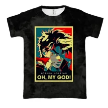 3D футболка Joseph Joestar, Oh My GOD - JoJo