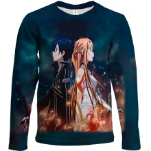 Дитячий 3D лонгслів Кіріто и Асуна - Sword art Online