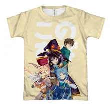 3D футболка Да благословят боги этот прекрасный мир! (KonoSuba)