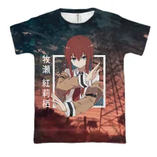 3D футболка Kurisu Makise - Steins;Gate