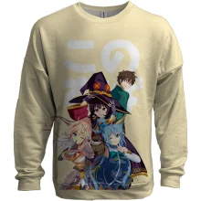 3D свитшот Да благословят боги этот прекрасный мир! (KonoSuba)