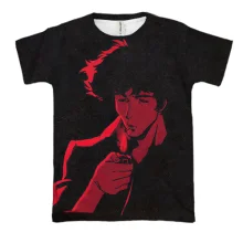 3D футболка Спайк Шпигель - Cowboy Bebop
