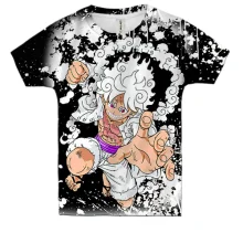 Детская 3D футболка Luffy 5 Gear
