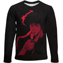 Детский 3D лонгслив Спайк Шпигель - Cowboy Bebop