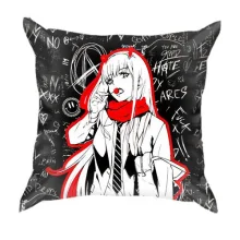 3D подушка 02 с чупа-чупсом - Darling in the Franxx
