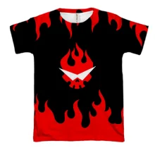 3D футболка GURREN LAGANN, LOGO