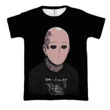 3D футболка Saitama, Slipknot - OnePunchMan