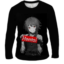 Мужской 3D лонгслив Megumin (Hentai)