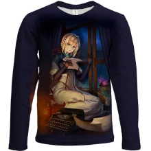 Детский 3D лонгслив Violet Evergarden