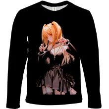 Детский 3D лонгслив Misa Amane - Death Note