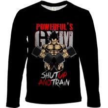 Детский 3D лонгслив Powerful's Gym, DragonBall