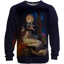 3D свитшот Violet Evergarden
