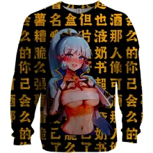 3D світшот Kamisato Aika - Genshin Impact