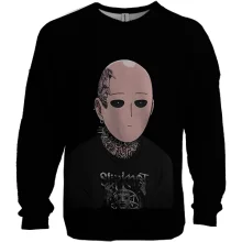 3D свитшот Saitama, Slipknot - OnePunchMan
