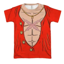 3D футболка Одяг Луффі - OnePiece