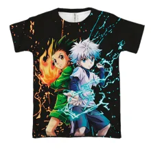 3D футболка Ґон та Кіллуа - Hunter x Hunter